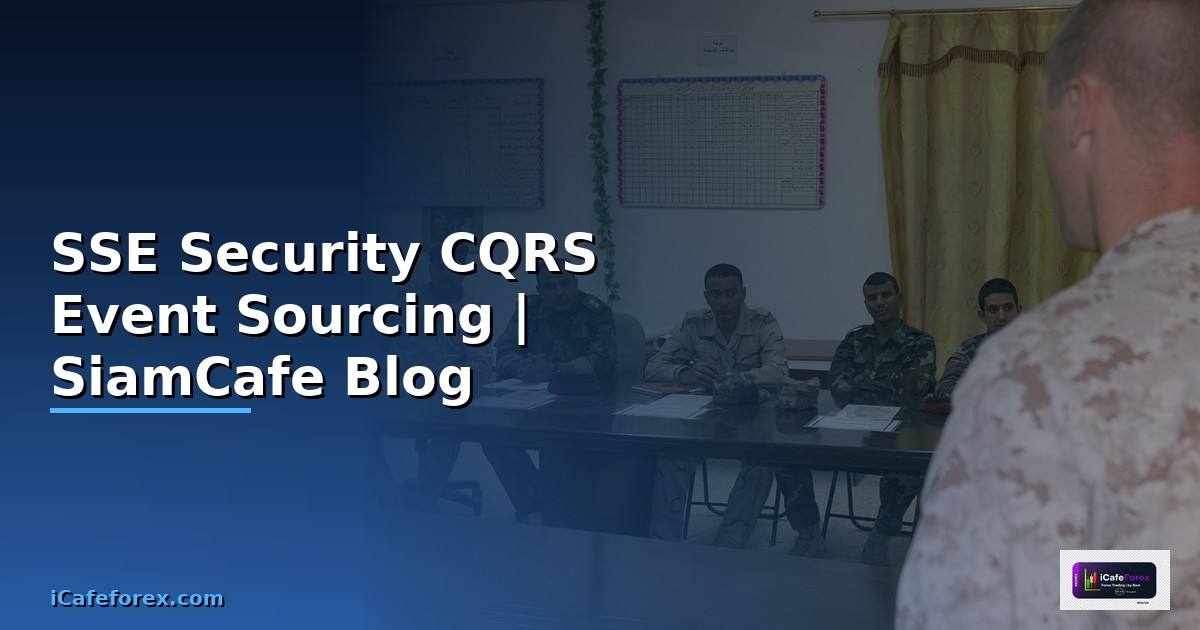 SSE Security CQRS Event Sourcing