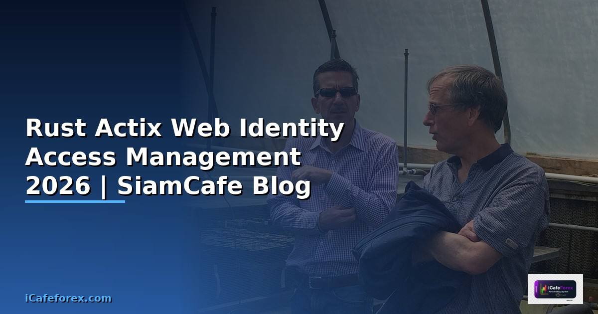 Rust Actix Web Identity Access Management