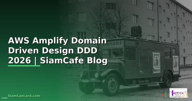 AWS Amplify Domain Driven Design DDD