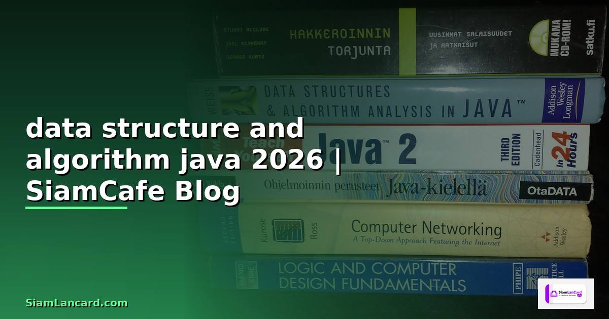 data structure and algorithm java