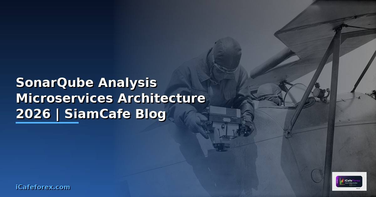 SonarQube Analysis Microservices Architecture