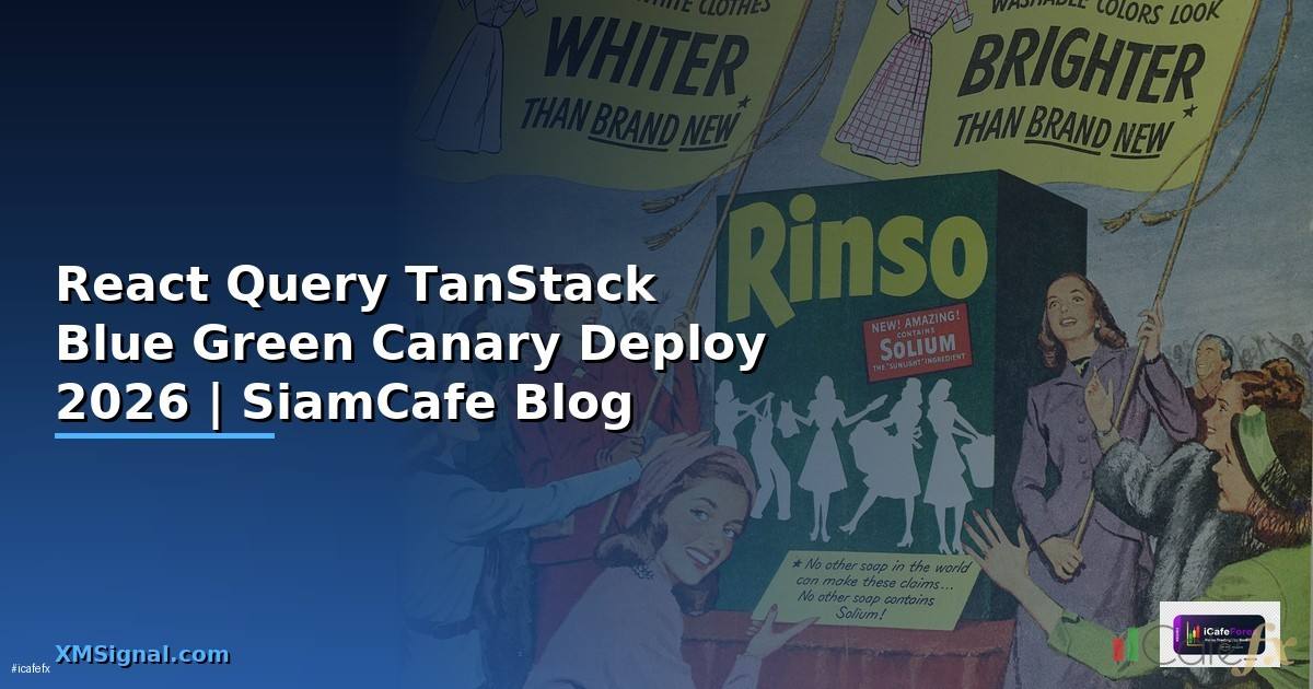 React Query TanStack Blue Green Canary Deploy