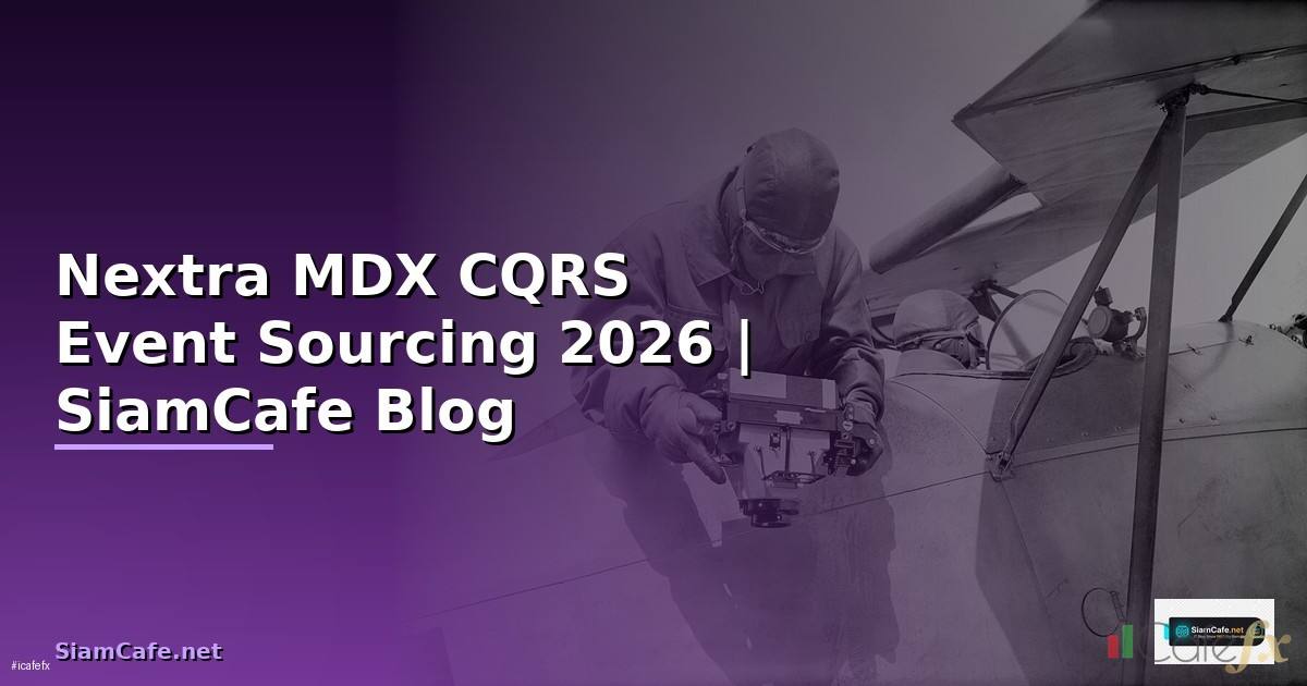 Nextra MDX CQRS Event Sourcing