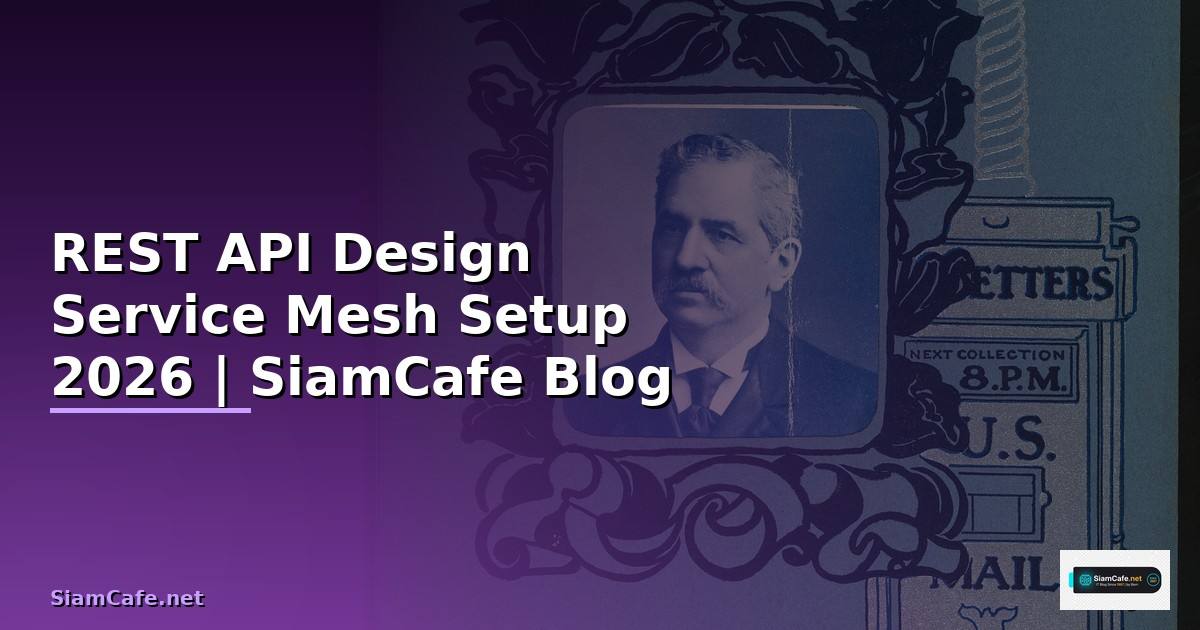 REST API Design Service Mesh Setup