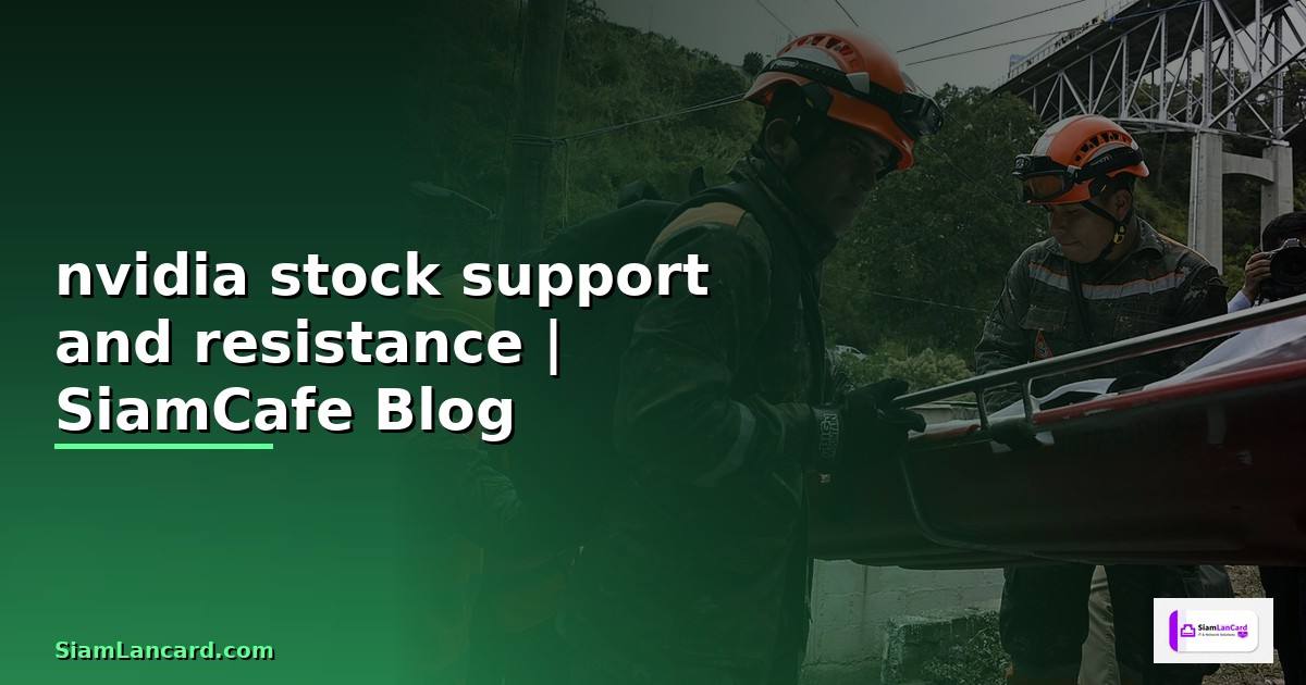 nvidia stock support and resistance