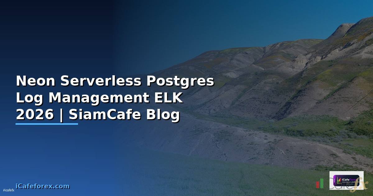 Neon Serverless Postgres Log Management ELK