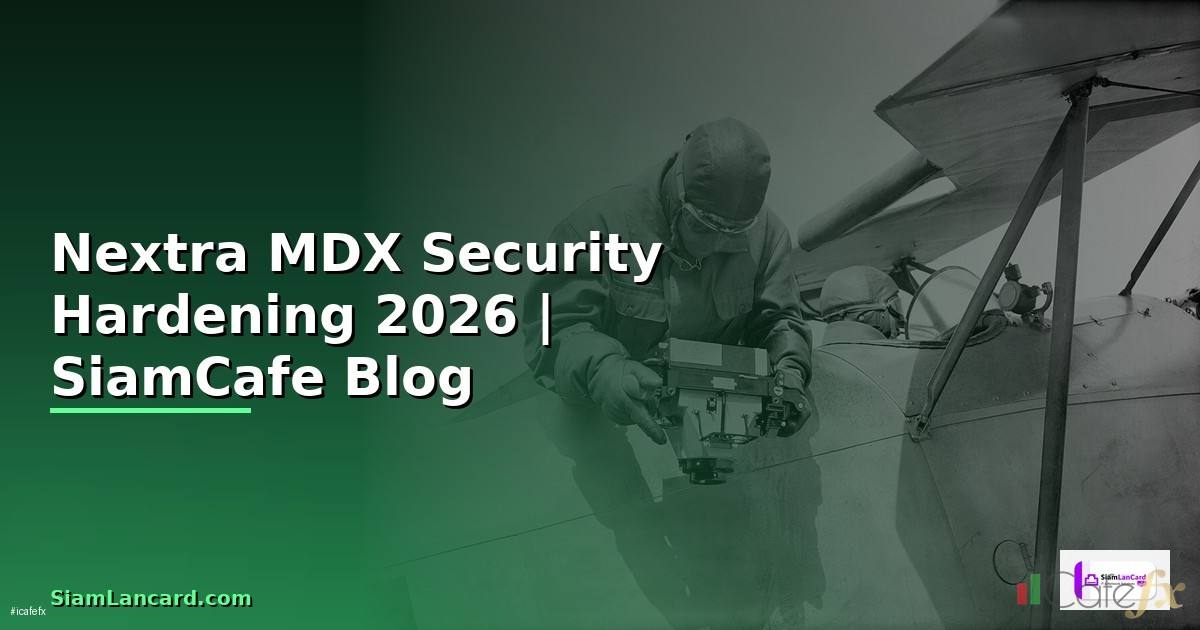 Nextra MDX Security Hardening ป้องกันแฮก