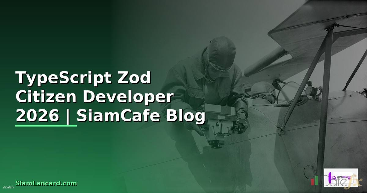 TypeScript Zod Citizen Developer