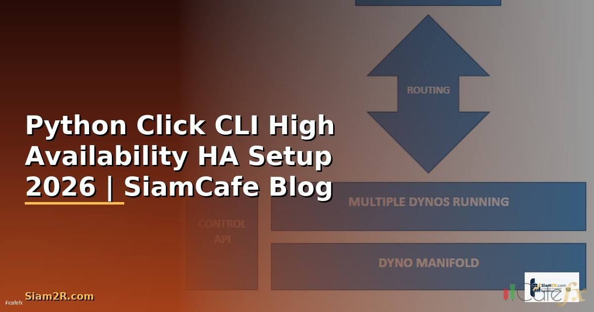 Python Click CLI High Availability HA Setup