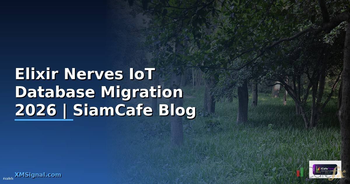 Elixir Nerves IoT Database Migration