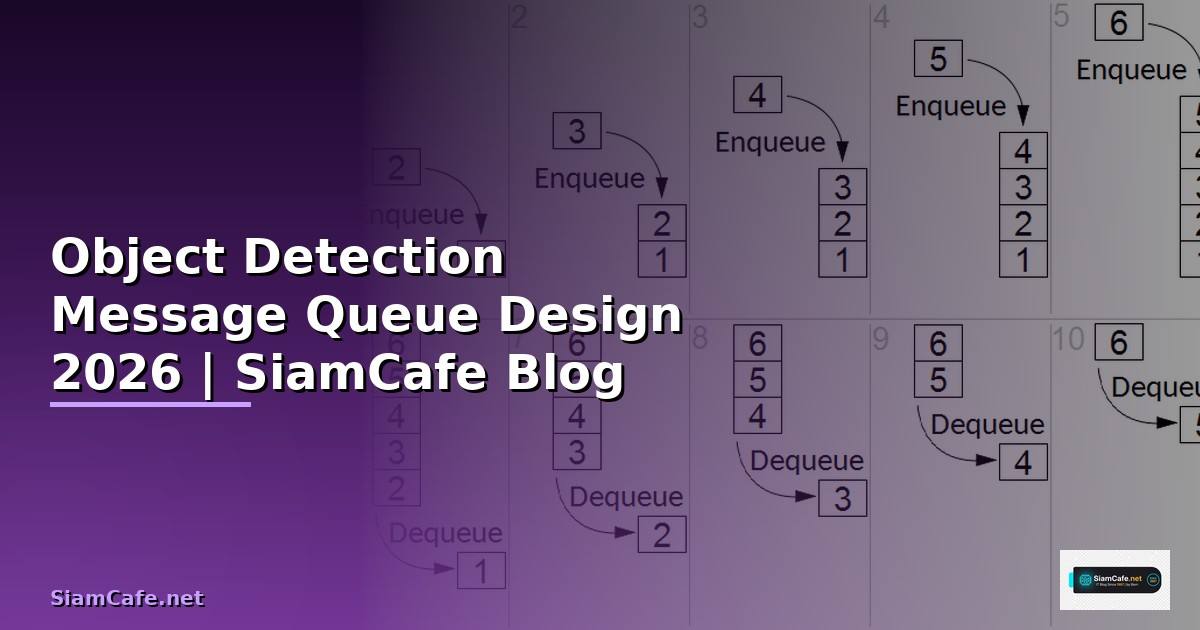 Object Detection Message Queue Design