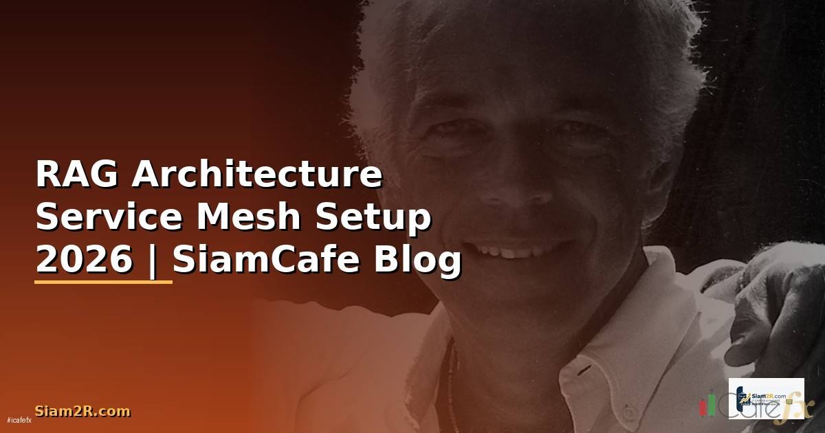 RAG Architecture Service Mesh Setup