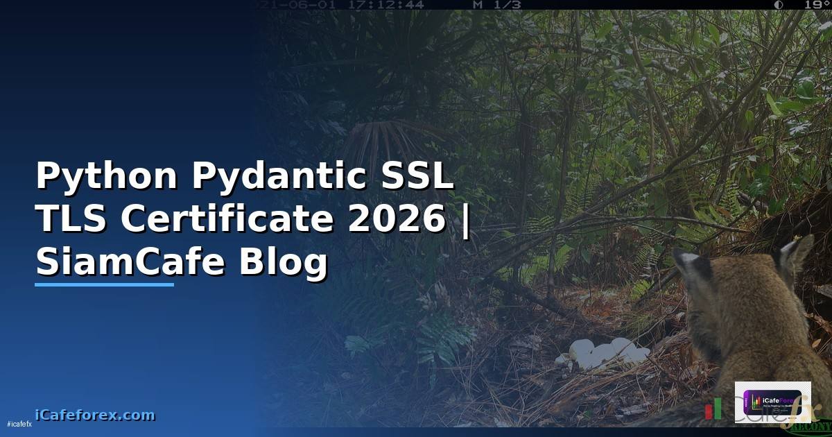Python Pydantic SSL TLS Certificate