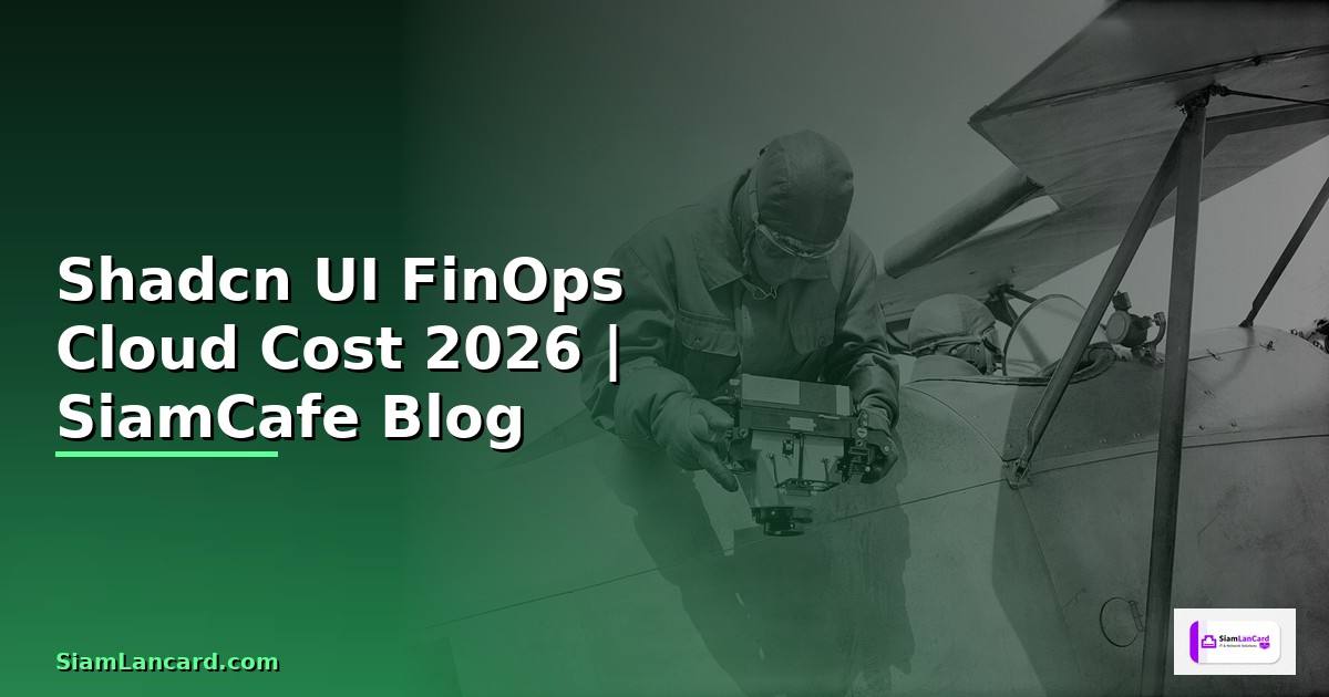 Shadcn UI FinOps Cloud Cost