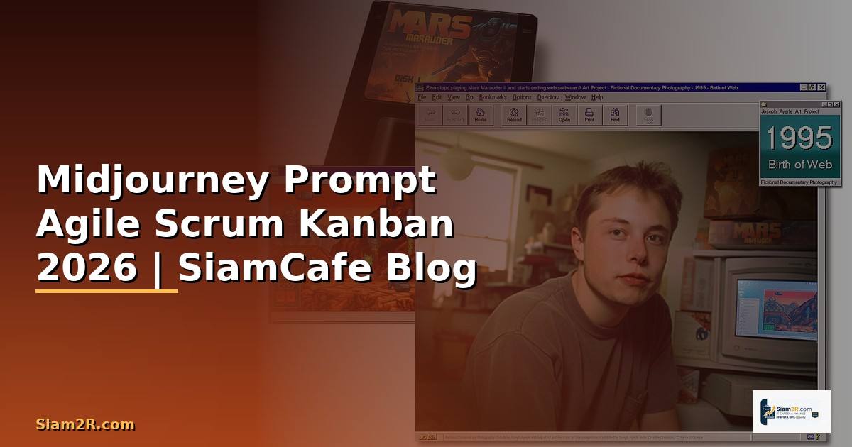Midjourney Prompt Agile Scrum Kanban —