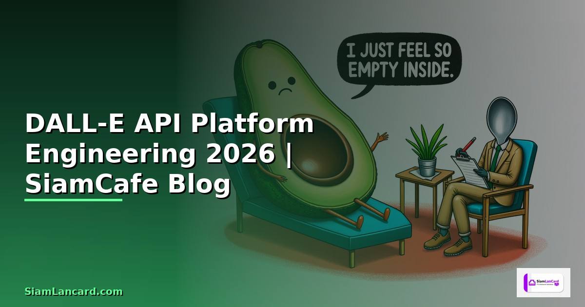DALL-E API Platform Engineering — คู่มือฉบับสมบูรณ์ 2026