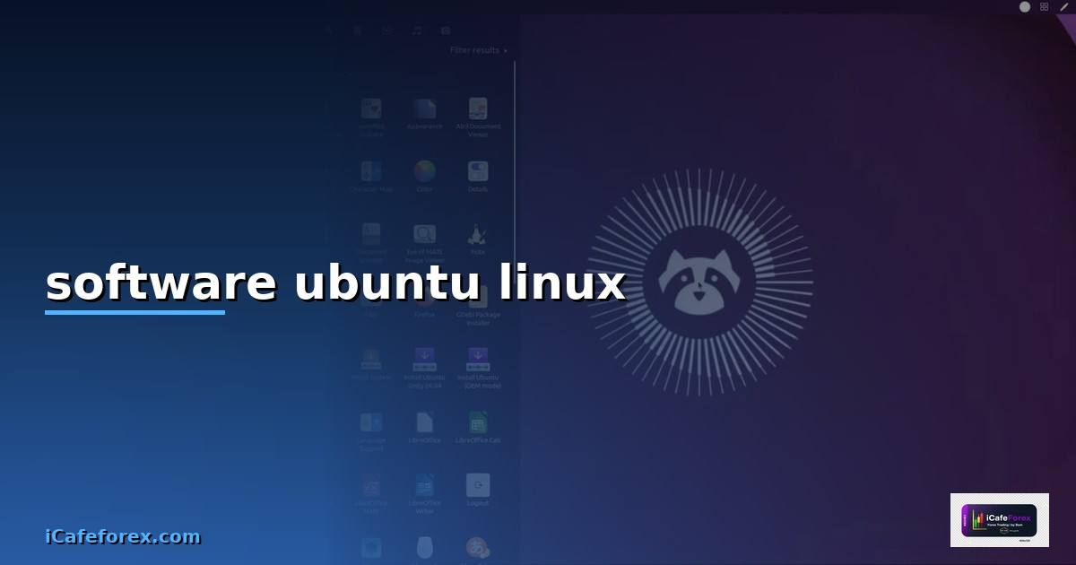 software ubuntu linux