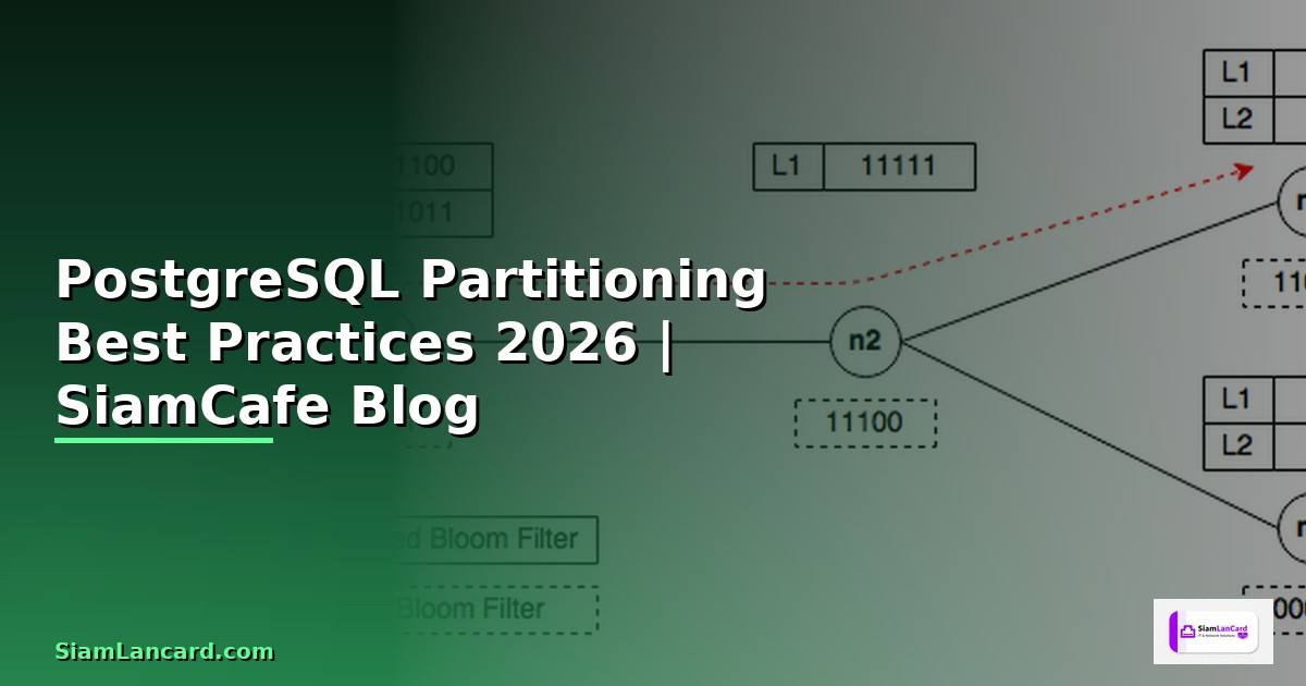 PostgreSQL Partitioning Best Practices ที่ต้องรู้