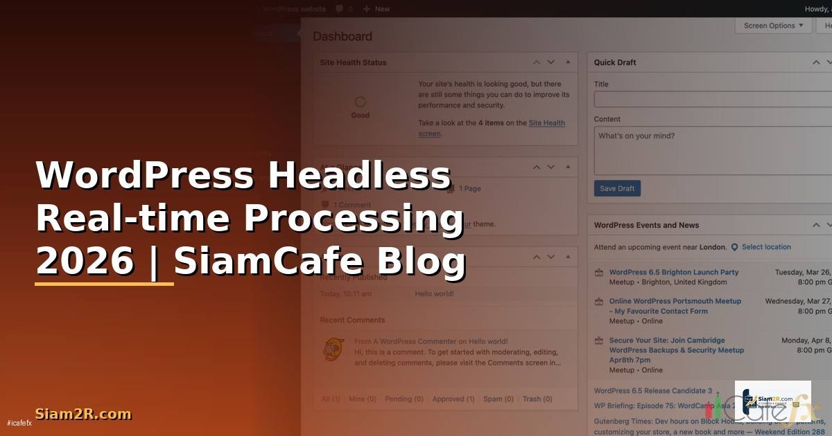 WordPress Headless Real-time Processing —