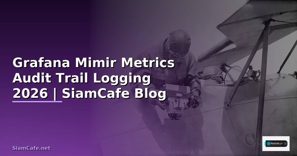 Grafana Mimir Metrics Audit Trail Logging