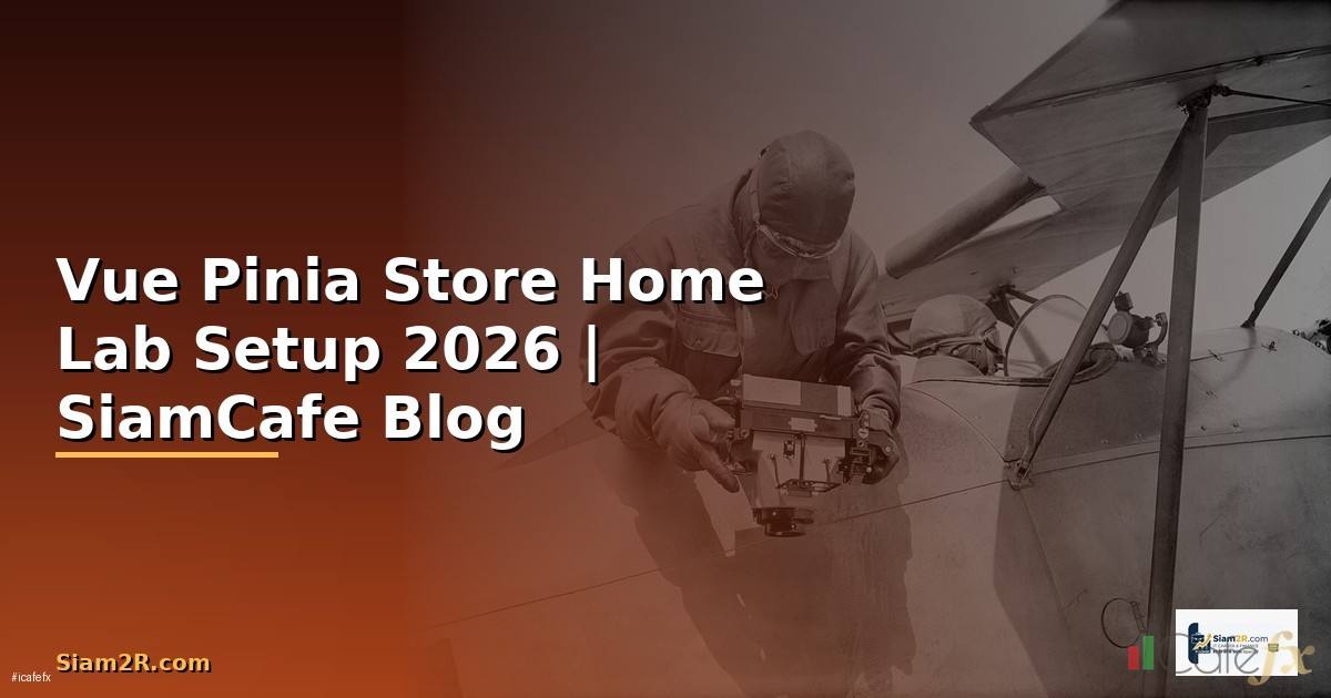 Vue Pinia Store Home Lab Setup