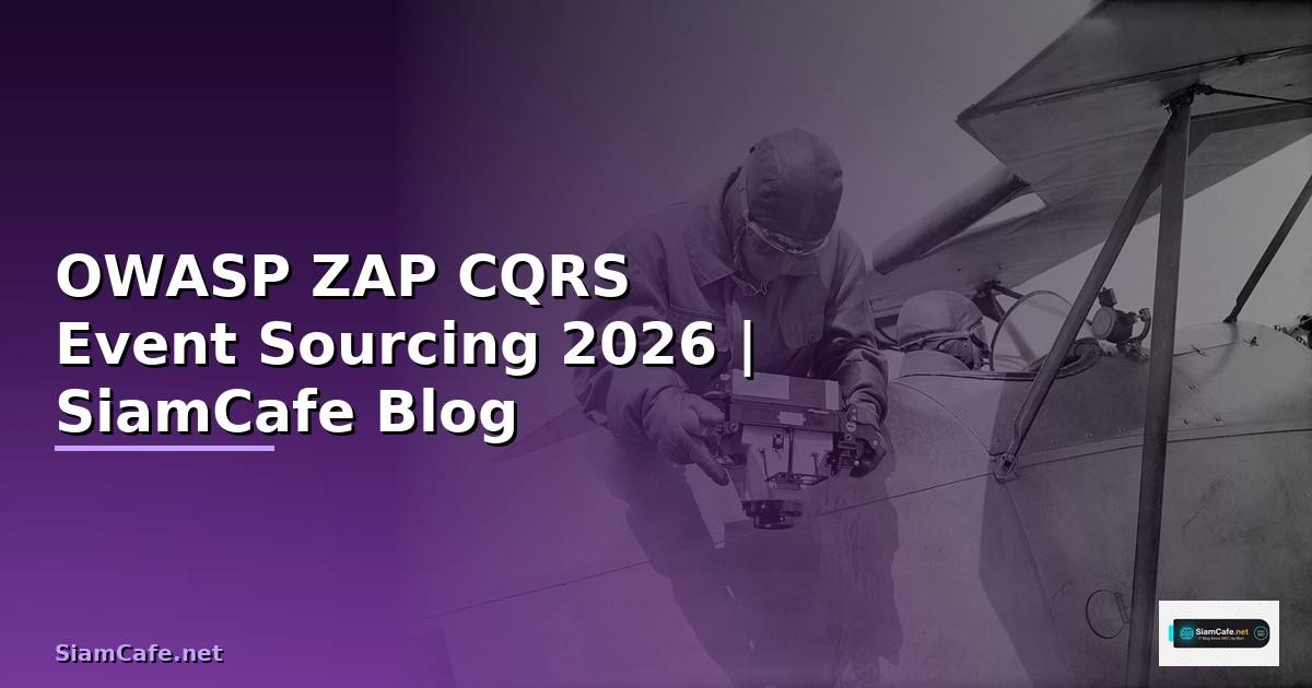 OWASP ZAP CQRS Event Sourcing