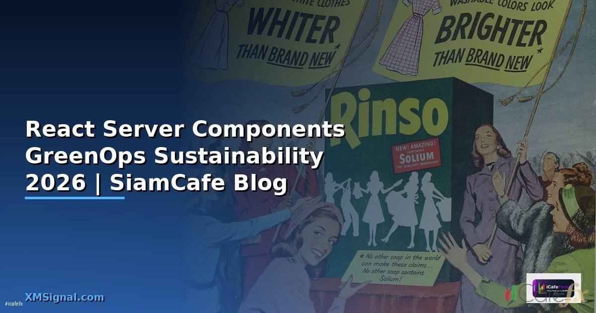 React Server Components GreenOps Sustainability