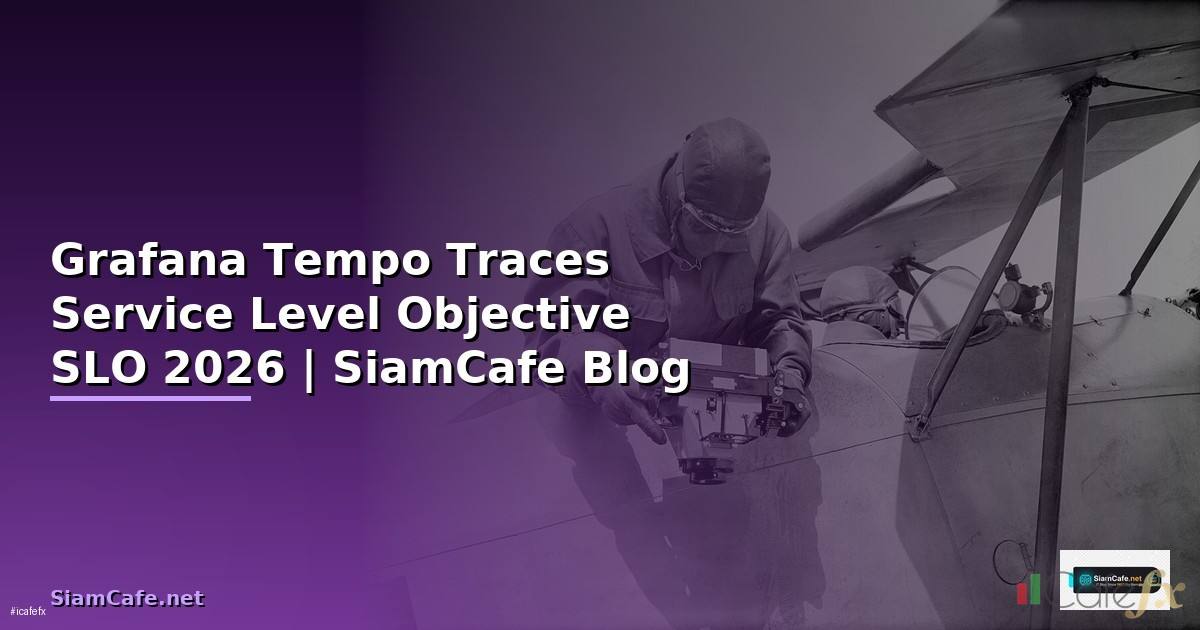 Grafana Tempo Traces Service Level Objective SLO