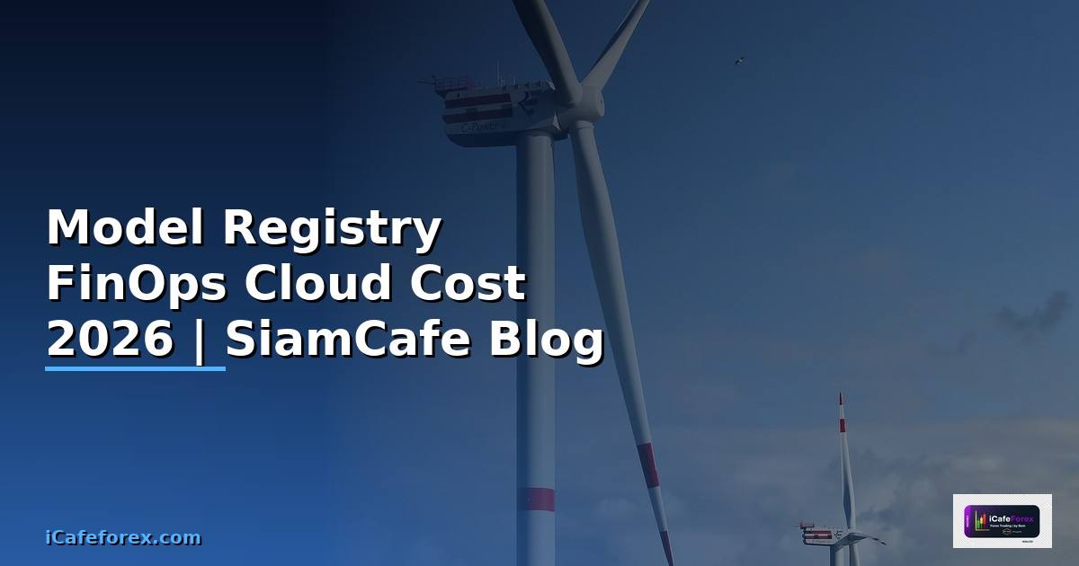 Model Registry FinOps Cloud Cost