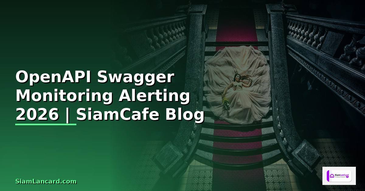 OpenAPI Swagger Monitoring และ Alerting