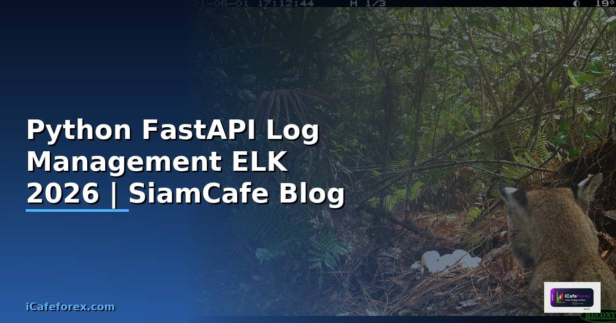Python FastAPI Log Management ELK
