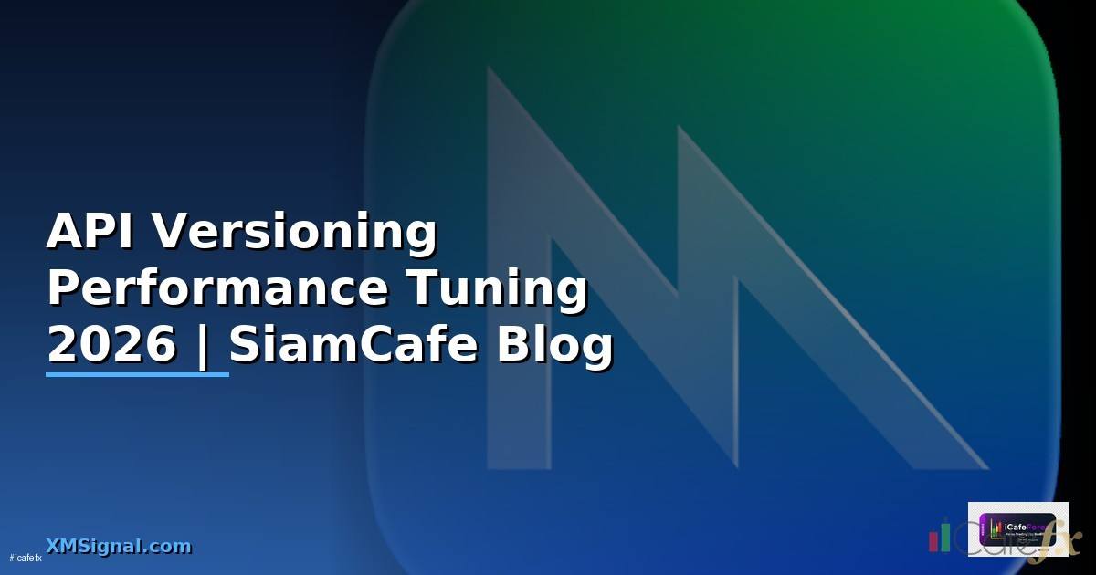 API Versioning Performance Tuning เพิ่มความเร็ว