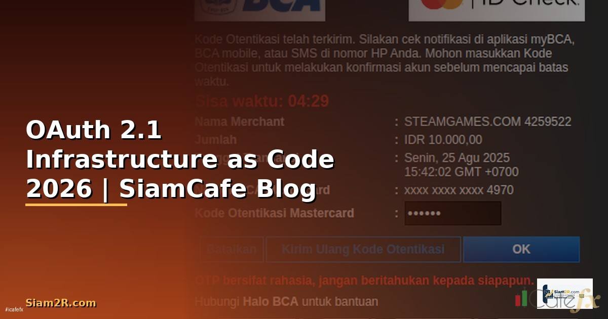 OAuth 2.1 Infrastructure as Code