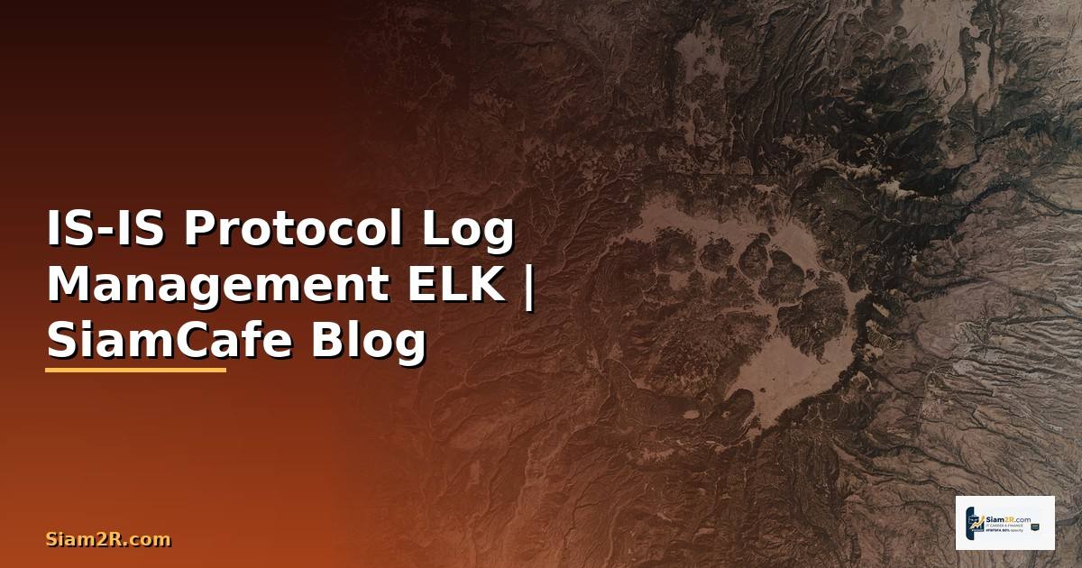 IS-IS Protocol Log Management ELK