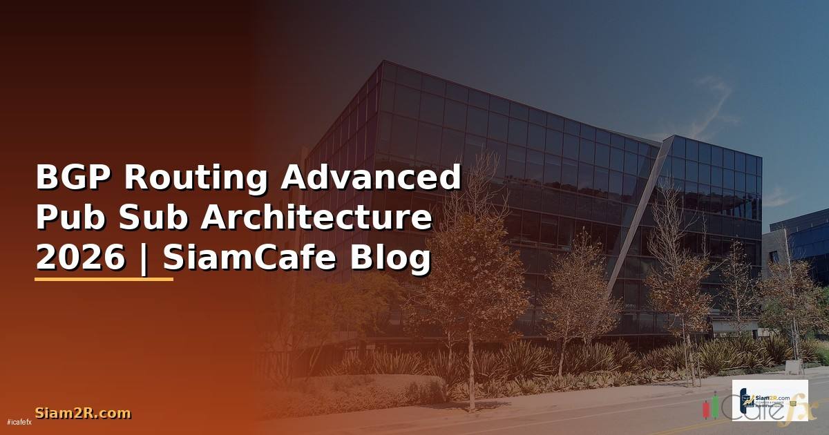 BGP Routing Advanced Pub Sub Architecture