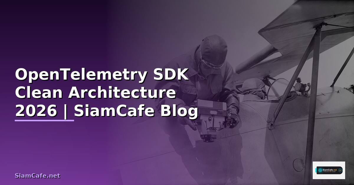 OpenTelemetry SDK Clean Architecture