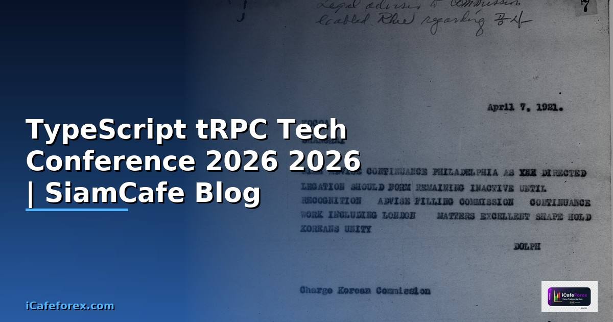 TypeScript tRPC Tech Conference 2026