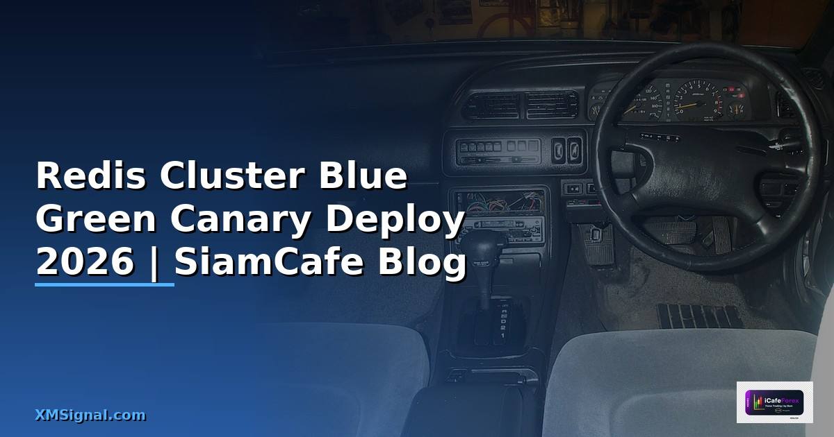 Redis Cluster Blue Green Canary Deploy