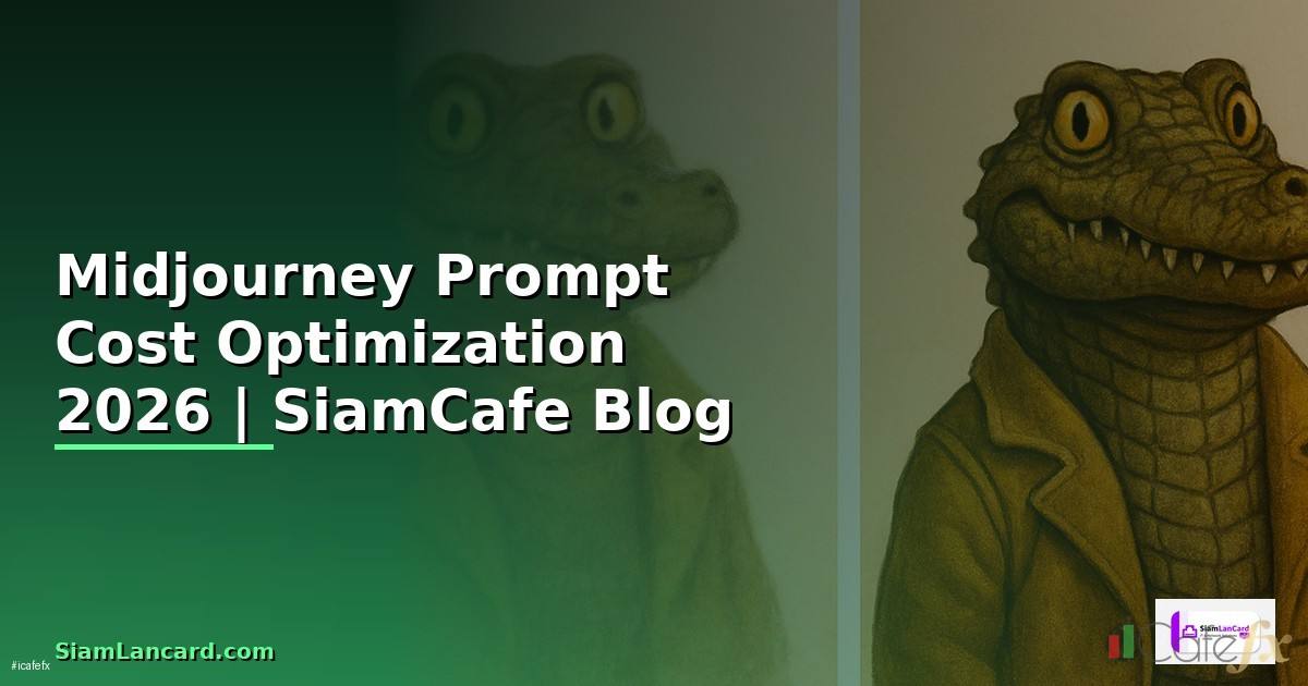 Midjourney Prompt Cost Optimization ลดค่าใช้จ่าย