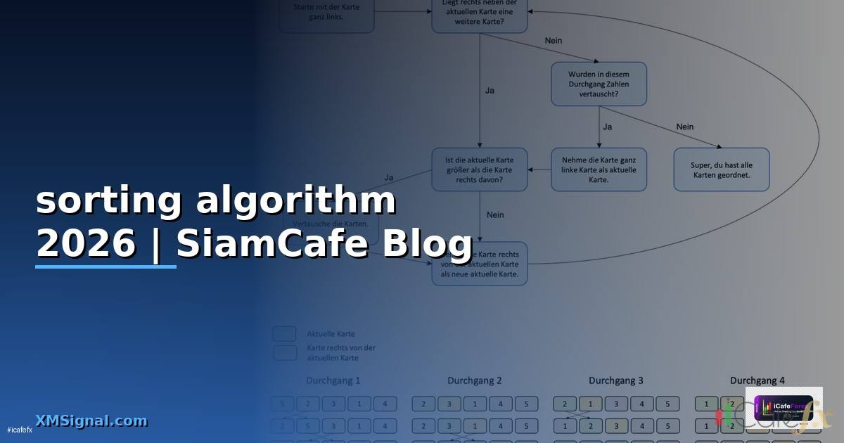 sorting algorithm คือ