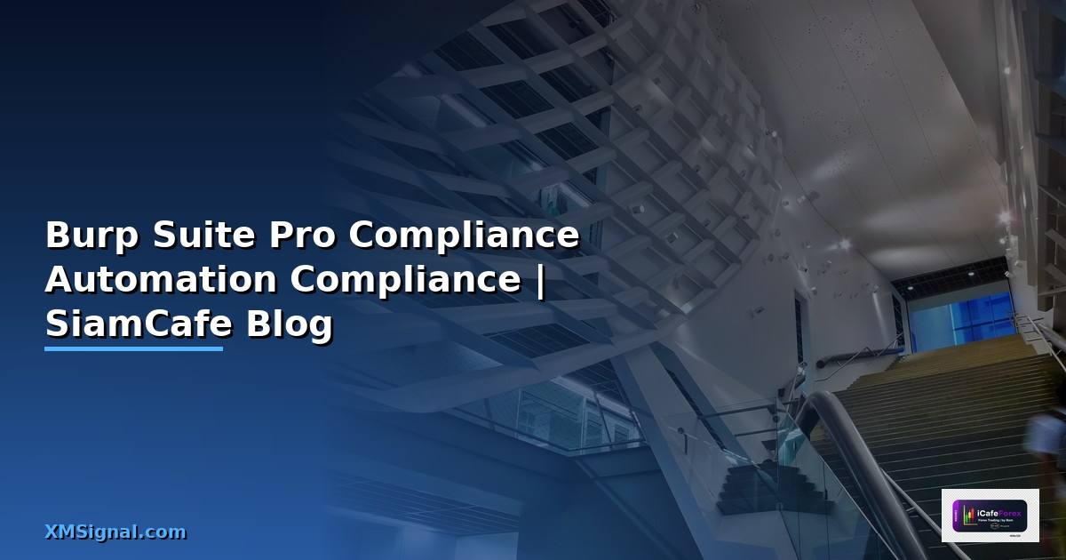 Burp Suite Pro Compliance Automation — ทดสอบ