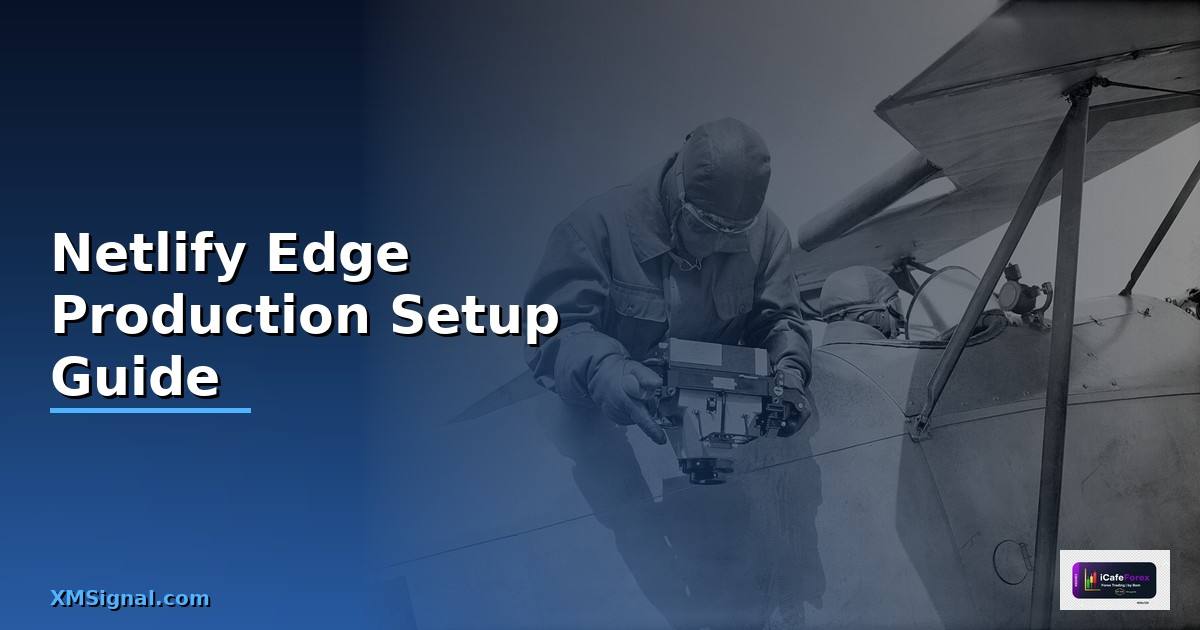 Netlify Edge Production Setup Guide — วิธีตั้งค่าและใช้งานจริงพร้อมตัวอย่าง