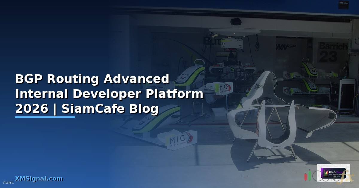 BGP Routing Advanced Internal Developer Platform
