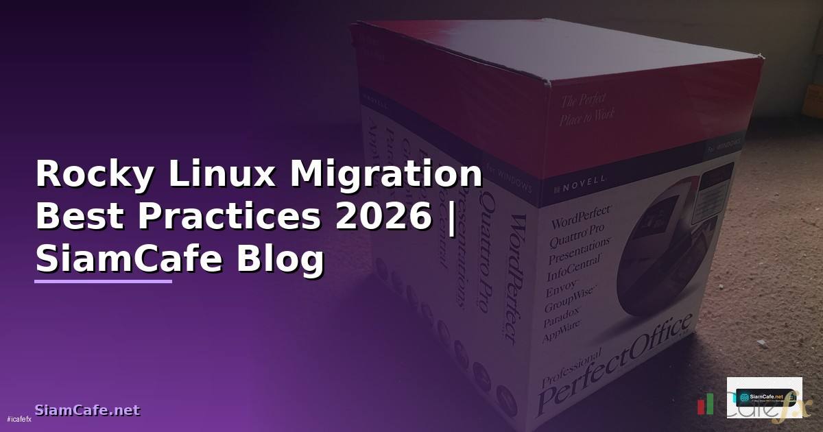 Rocky Linux Migration Best Practices ที่ต้องรู้