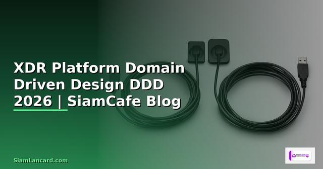 XDR Platform Domain Driven Design DDD