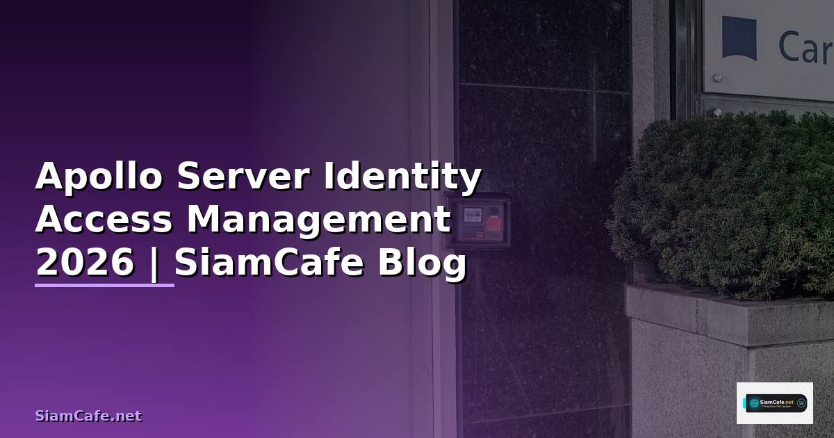 Apollo Server Identity Access Management