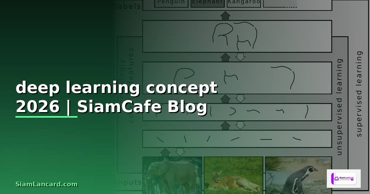 deep learning concept คือ