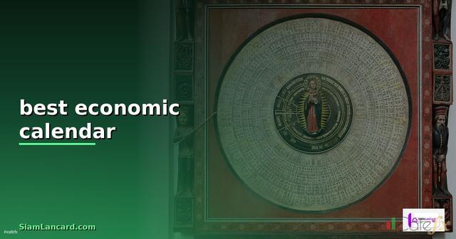 best economic calendar