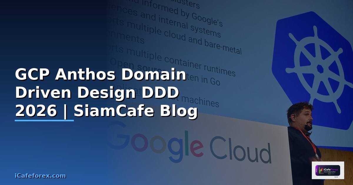 GCP Anthos Domain Driven Design DDD