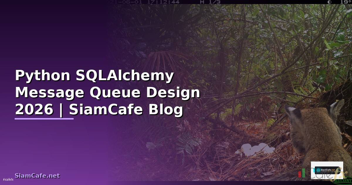 Python SQLAlchemy Message Queue Design